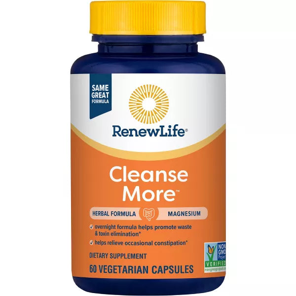 Cleanse More Herbal Formula 60 Vegetarian Capsules