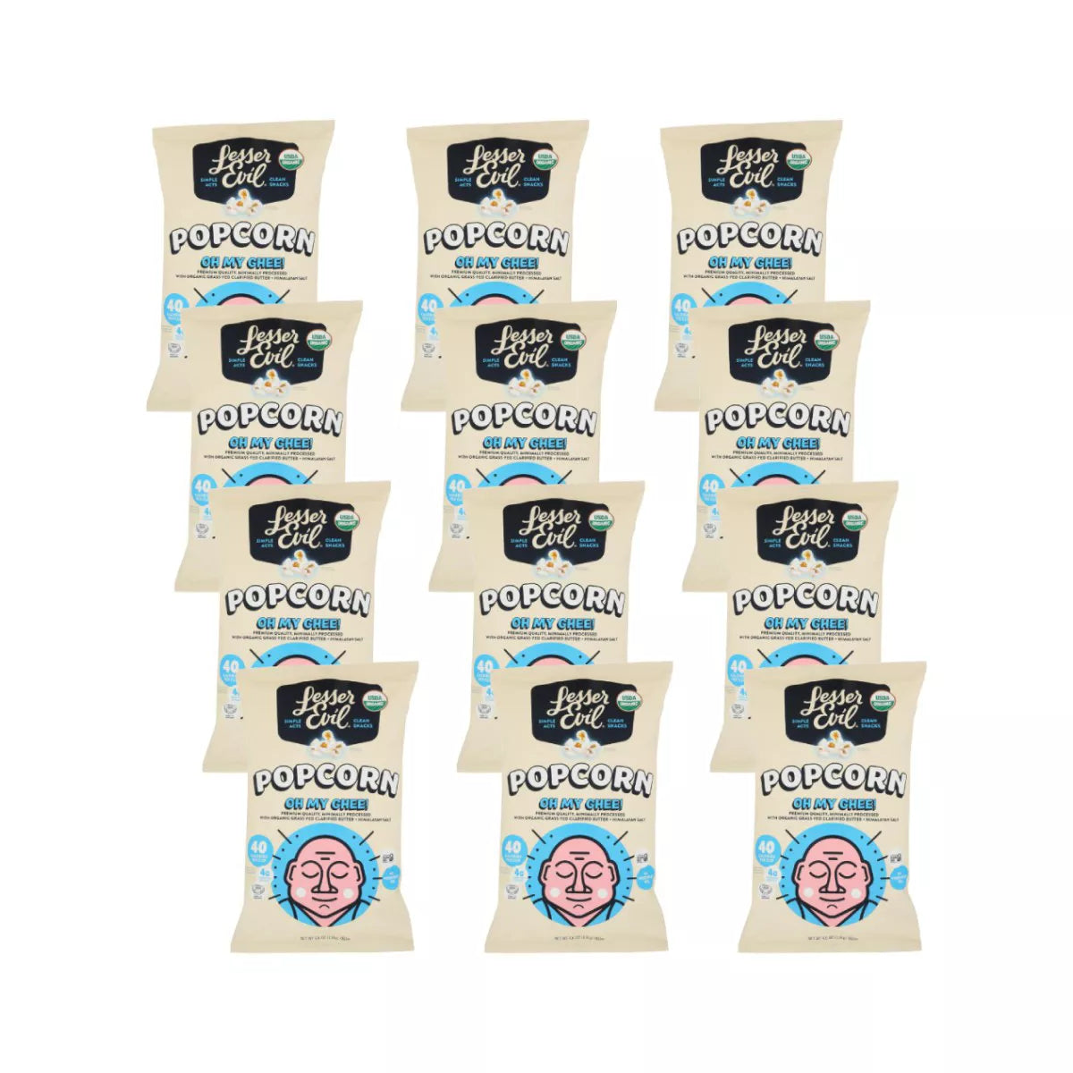 LESSER EVIL Oh My Ghee 12/4.6 OZ