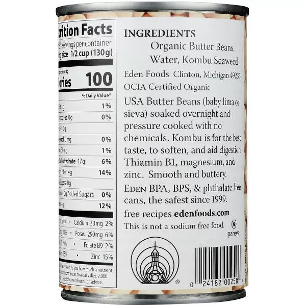 EDEN FOODS Butter 15 OZ