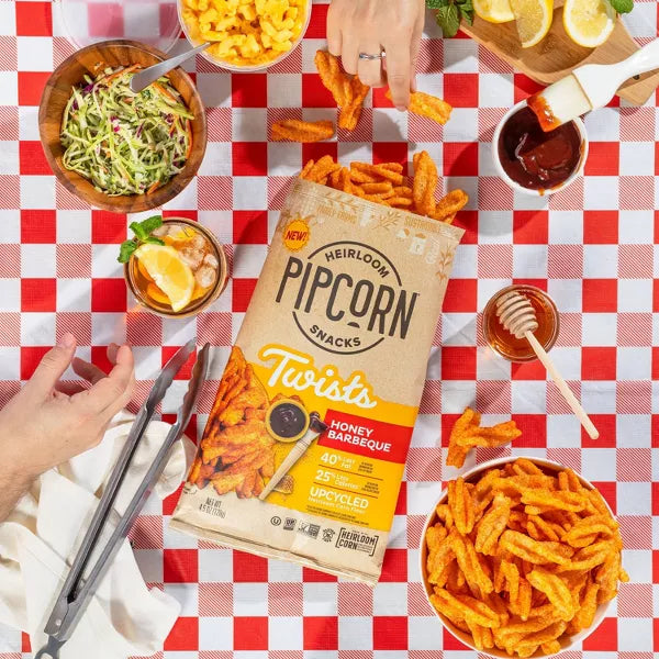 PIPCORN Honey BBQ Twists 4.5 OZ