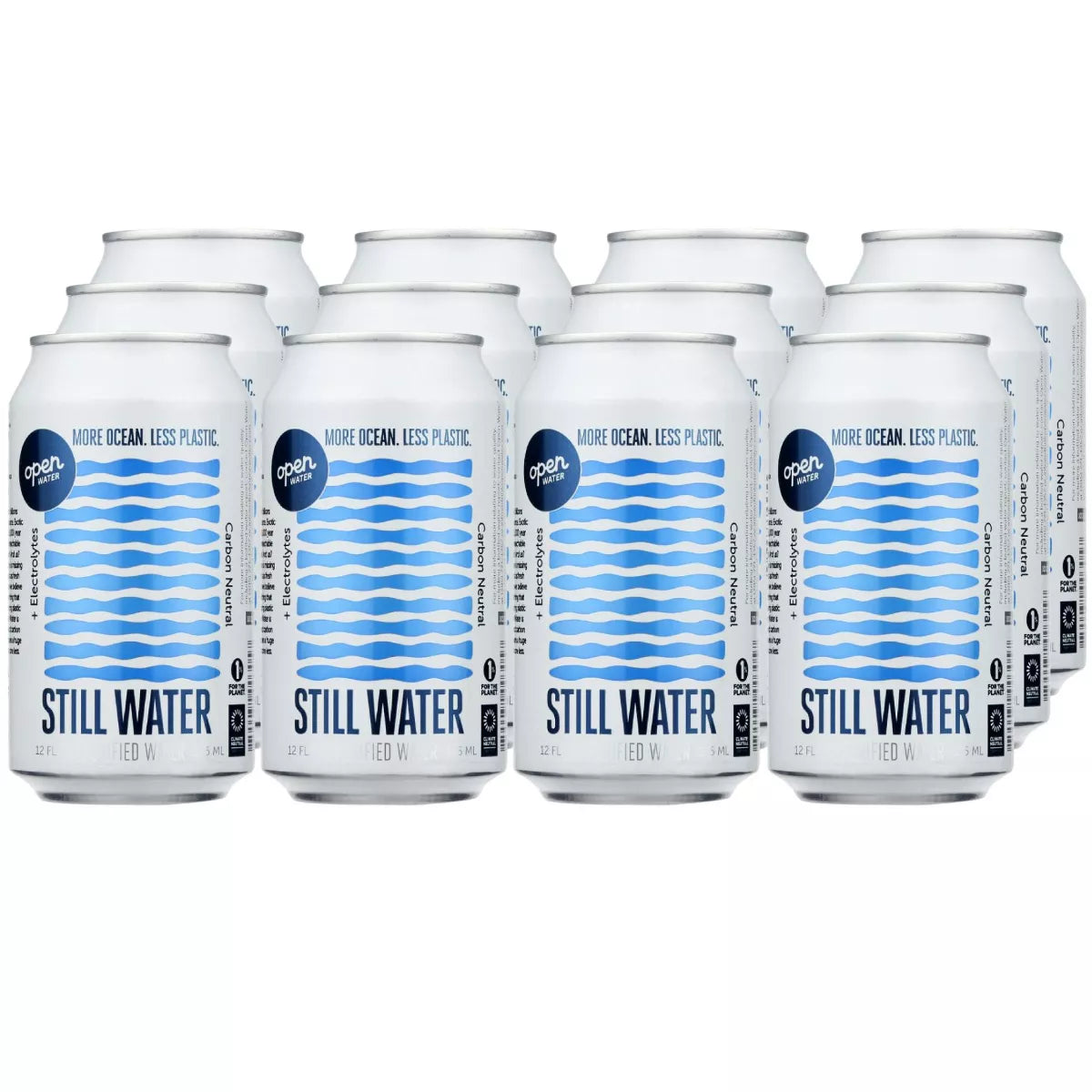 OPEN WATER Aluminum Can 12 OZ