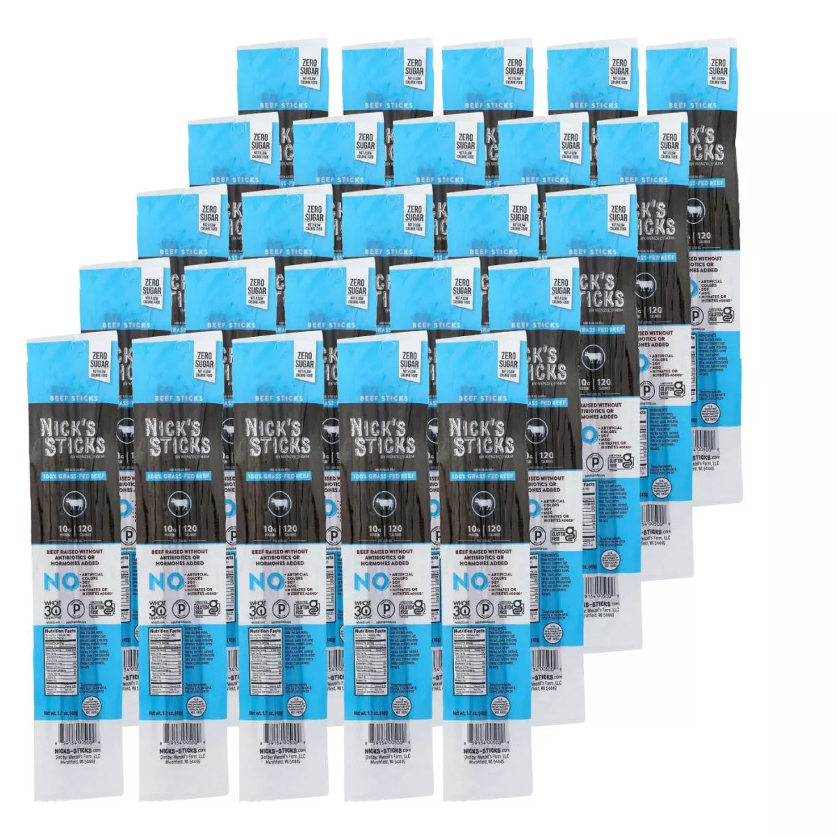 NICK`S STICKS Beef GrassFed Snack Sticks 1.7 OZ