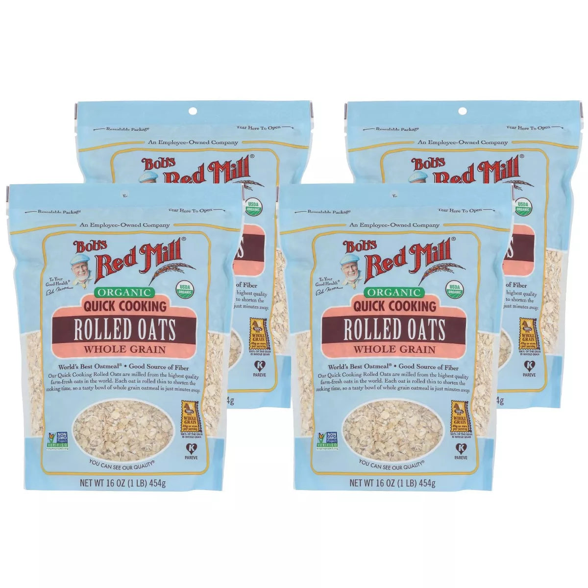 BOB`S RED MILL Quick Cooking Rolled Oats 16 OZ