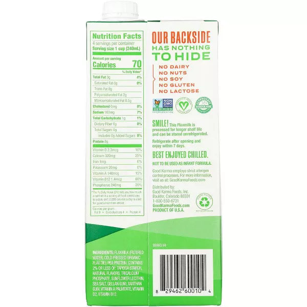 GOOD KARMA Unsweetened, Protein 32 OZ