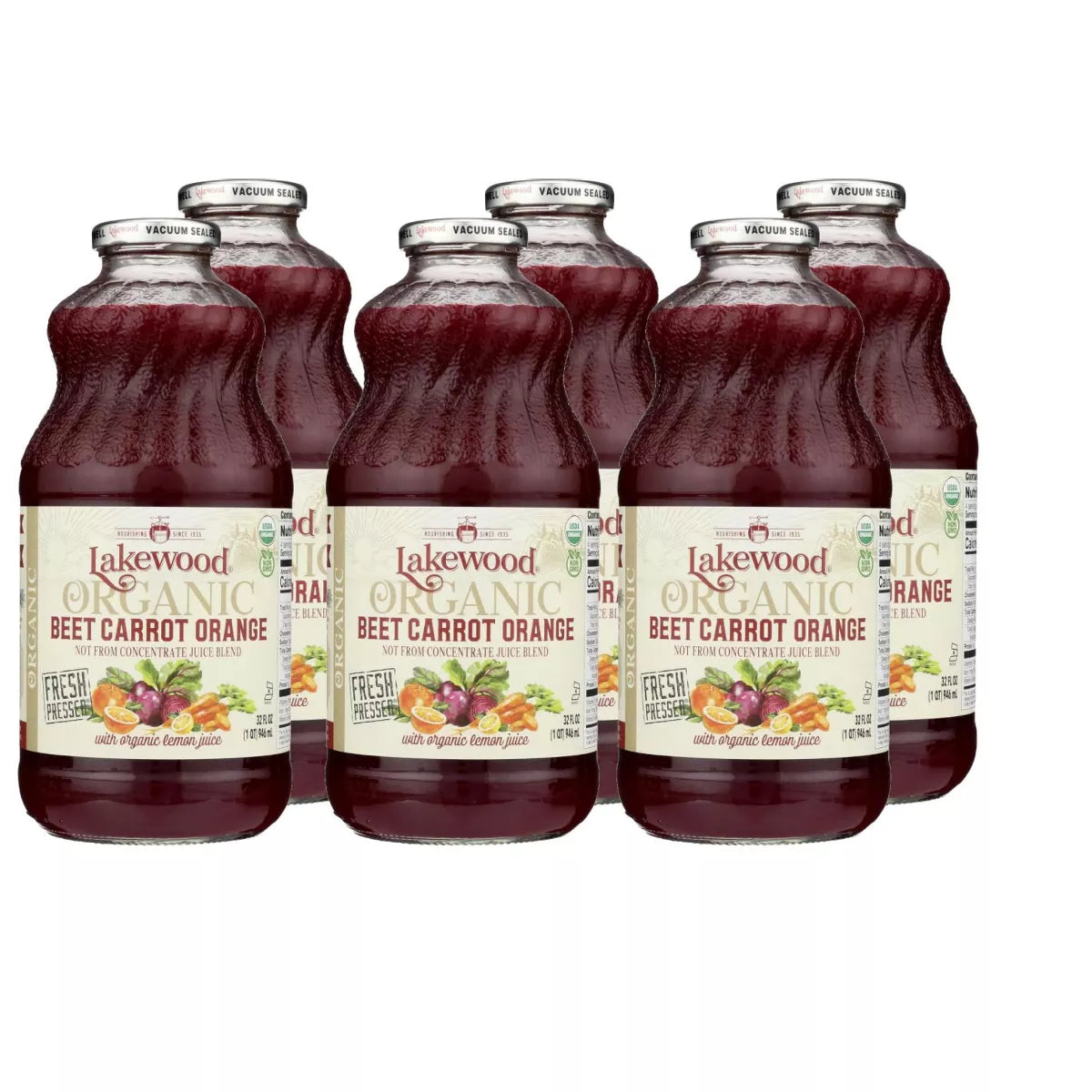 LAKEWOOD Beet Carrot Orange 32 OZ