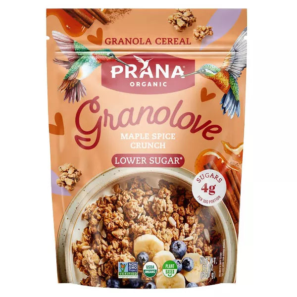 PRANA ORGANICS Granolove-Maple Spice Crunch 12 OZ