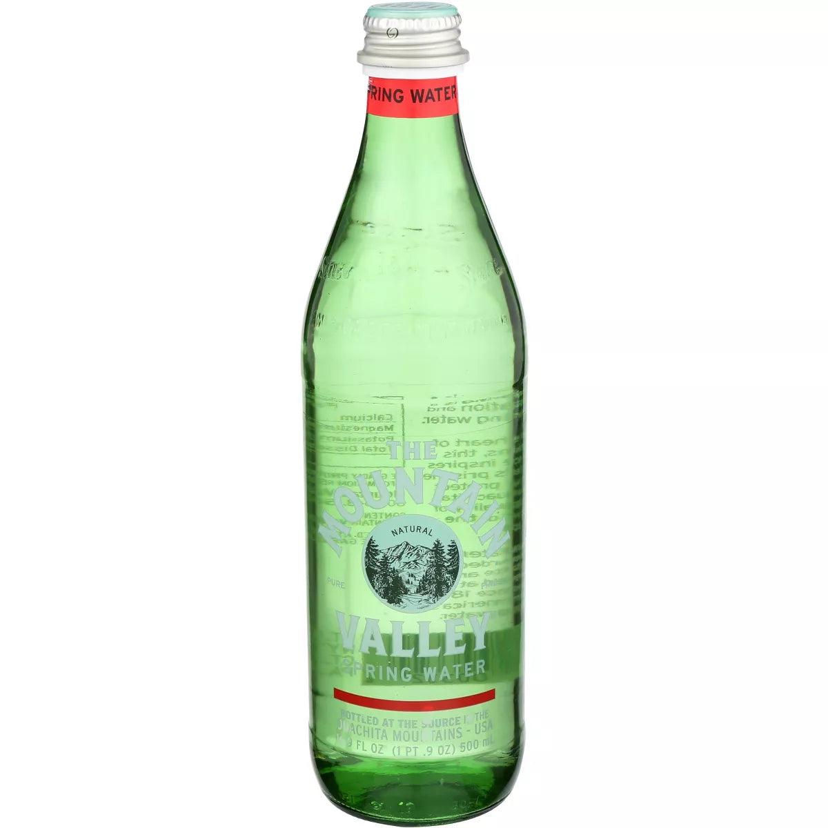 MOUNTAIN VALLEY SPRING WATER Spring Water, Glass 16.9 OZ