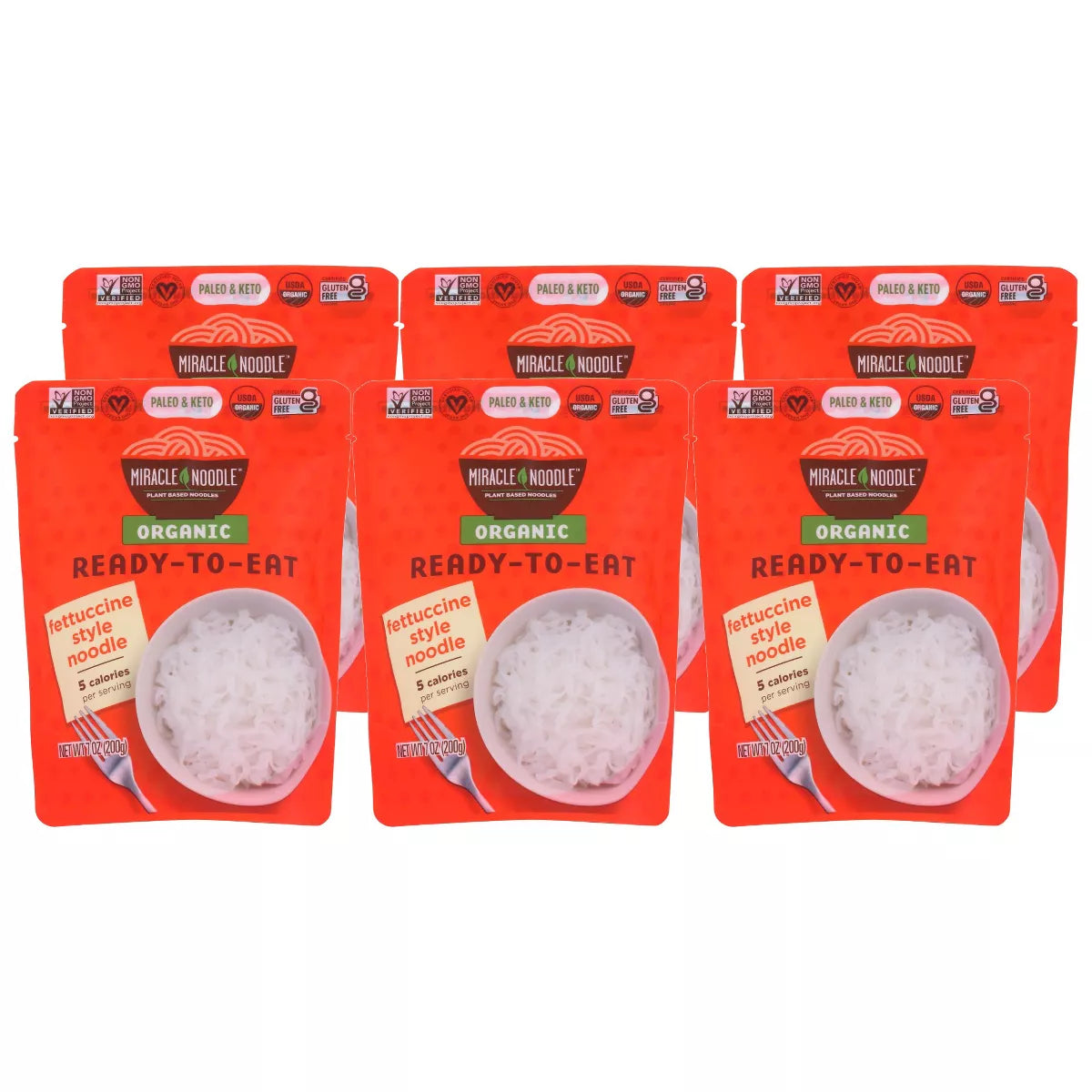 MIRACLE NOODLE Fettucine 7 OZ