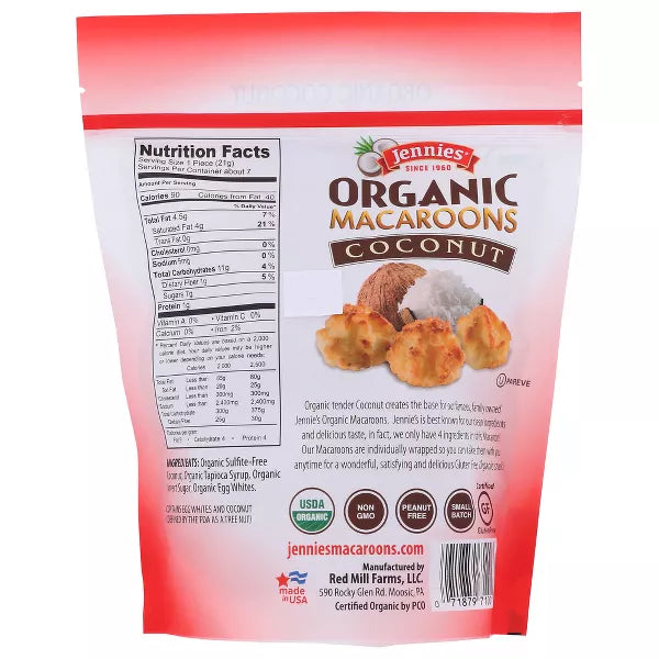 JENNIES Coconut Macaroons 5.25 OZ