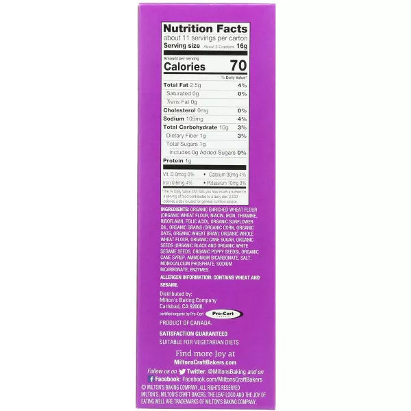 MILTONS Multigrain 6 OZ