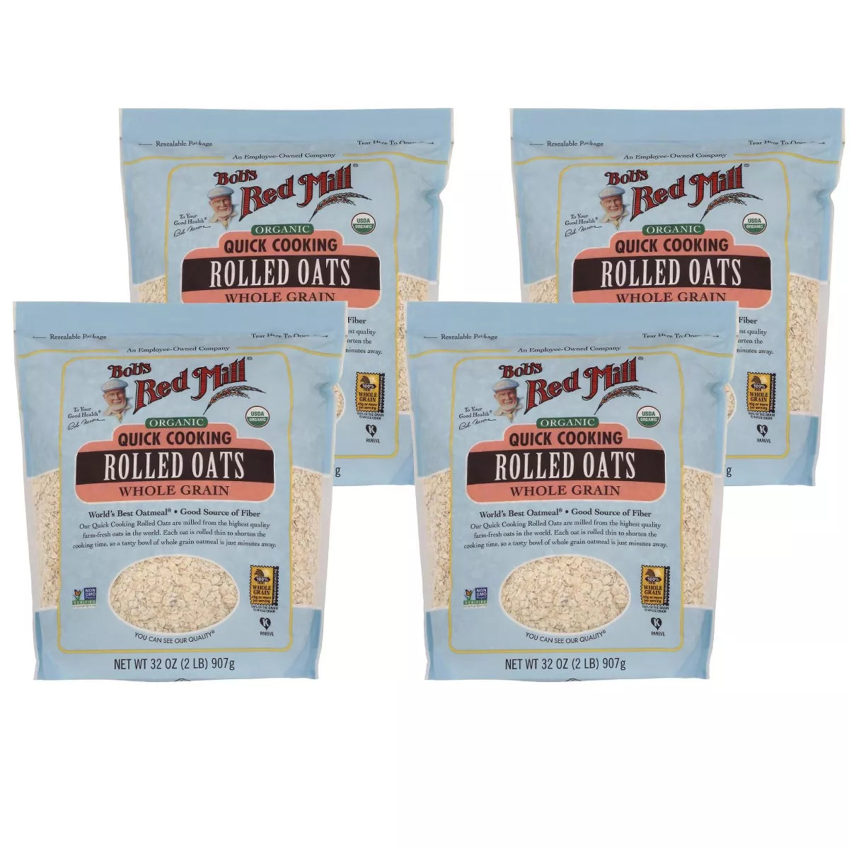 BOB`S RED MILL Quick Cooking Rolled Oats 32 OZ