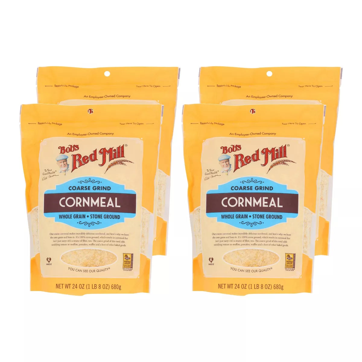 BOB`S RED MILL Cornmeal, Course, Ground 24 OZ