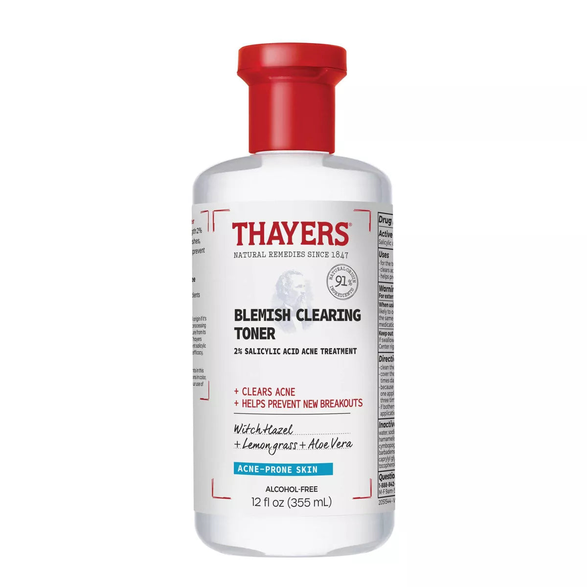 THAYERS BLEMISH CLEARING TONER LEMONGRASS 12OZ