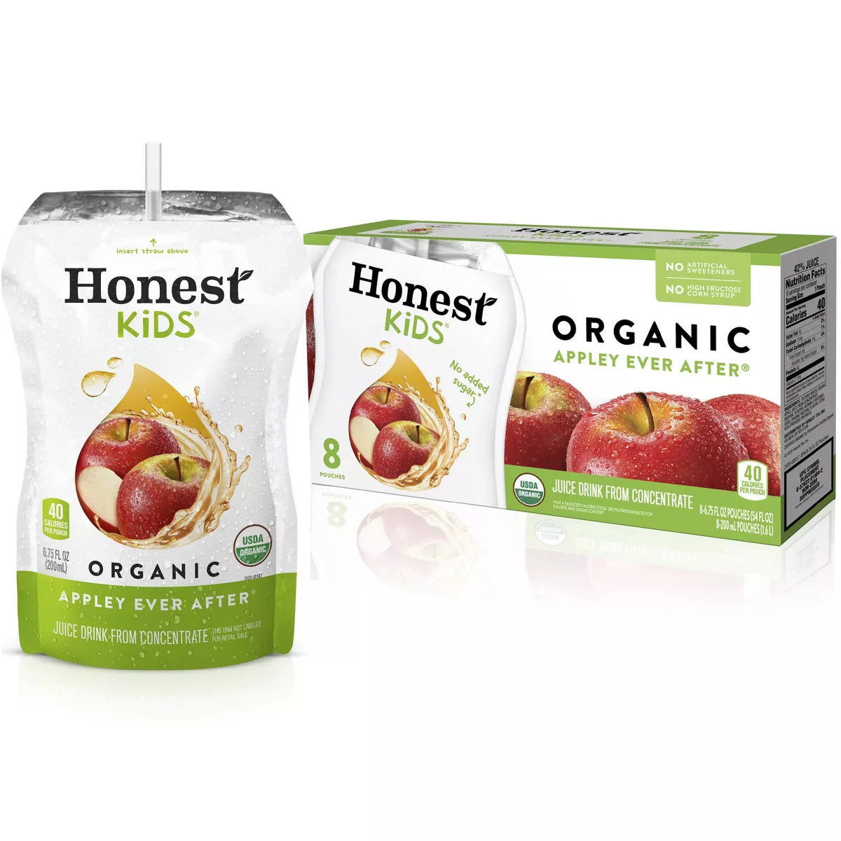 HONEST KIDS Appley Ever After Juice 6.75 OZ