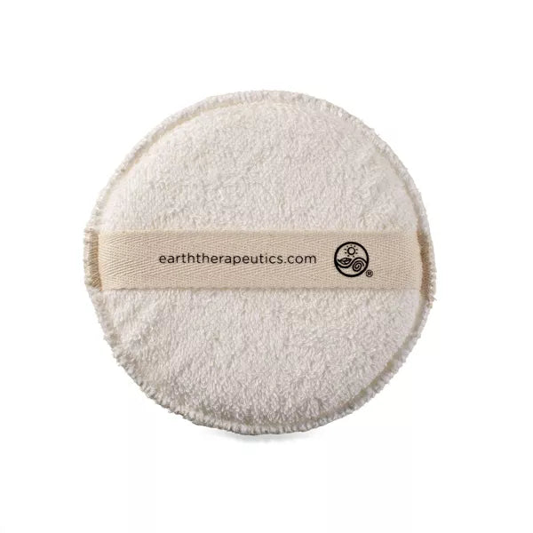 EARTH THERAPEUTICS ORGANIC COTTON EXFOLIATING ROUND SPONGE 1 CT