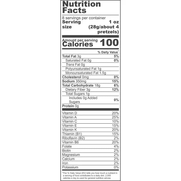 GOOD HEALTH Gluten Free Pretzels 8 OZ