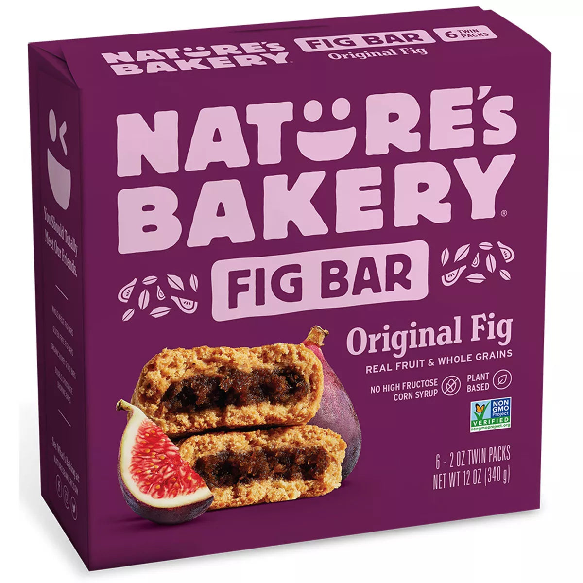 NATURE`S BAKERY Original, Whole Wheat 2 OZ 6 pack