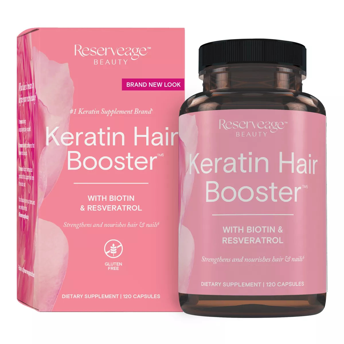Reserveage Keratin Hair Booster 60 VegCap
