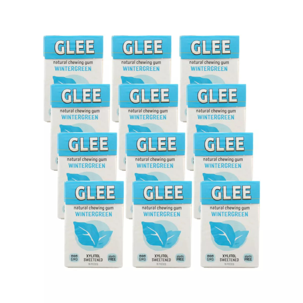 GLEE GUM Wintergreen, Sugar Free 16 PC