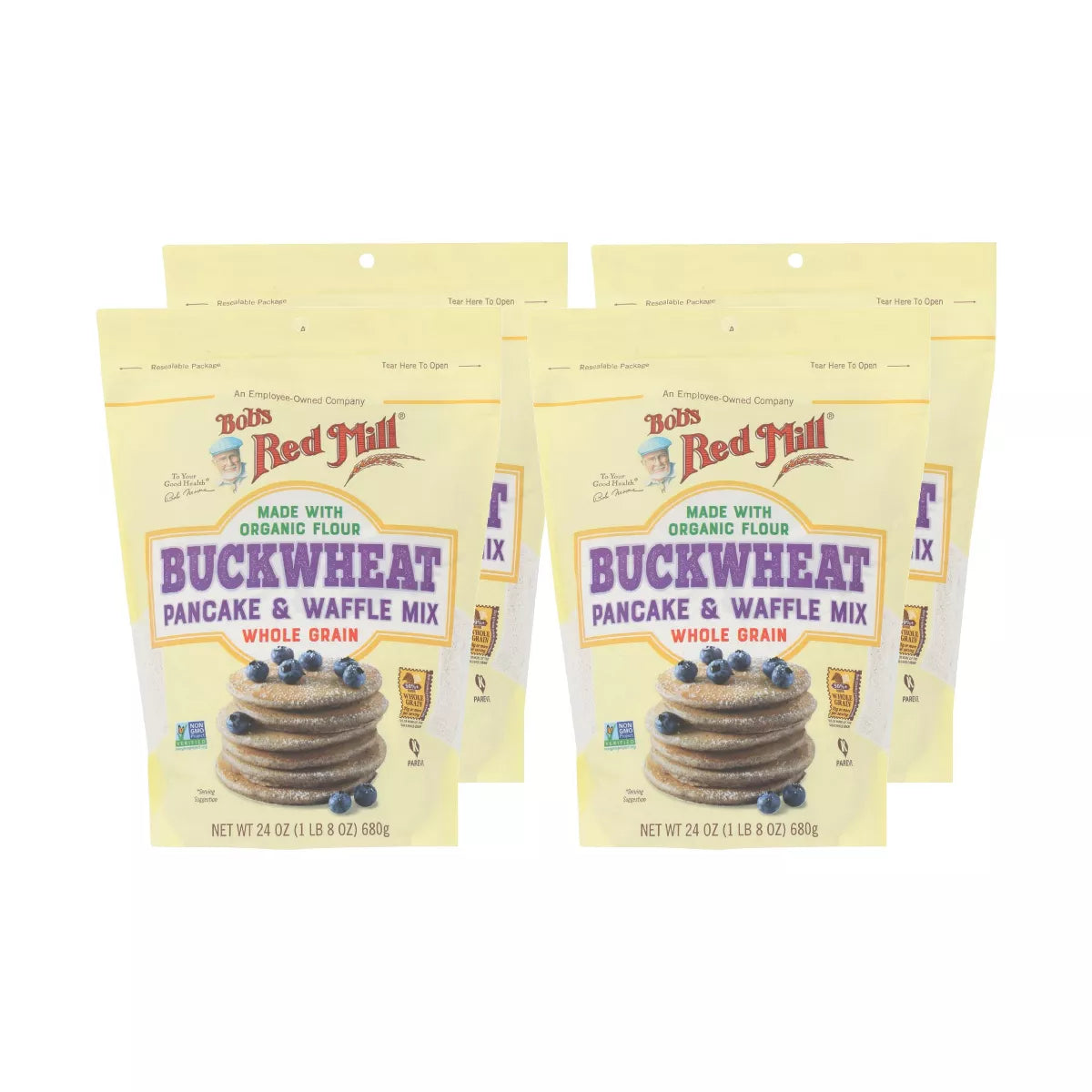 BOB`S RED MILL Pancake & Waffle, Buckwheat 24 OZ