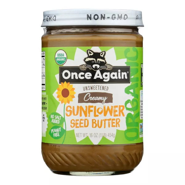 ONCE AGAIN Sunflower, Salt/Sugar Free 16 OZ