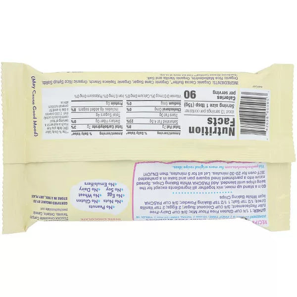 PASCHA White Baking Chips/Rice Powder 8/7.1 OZ