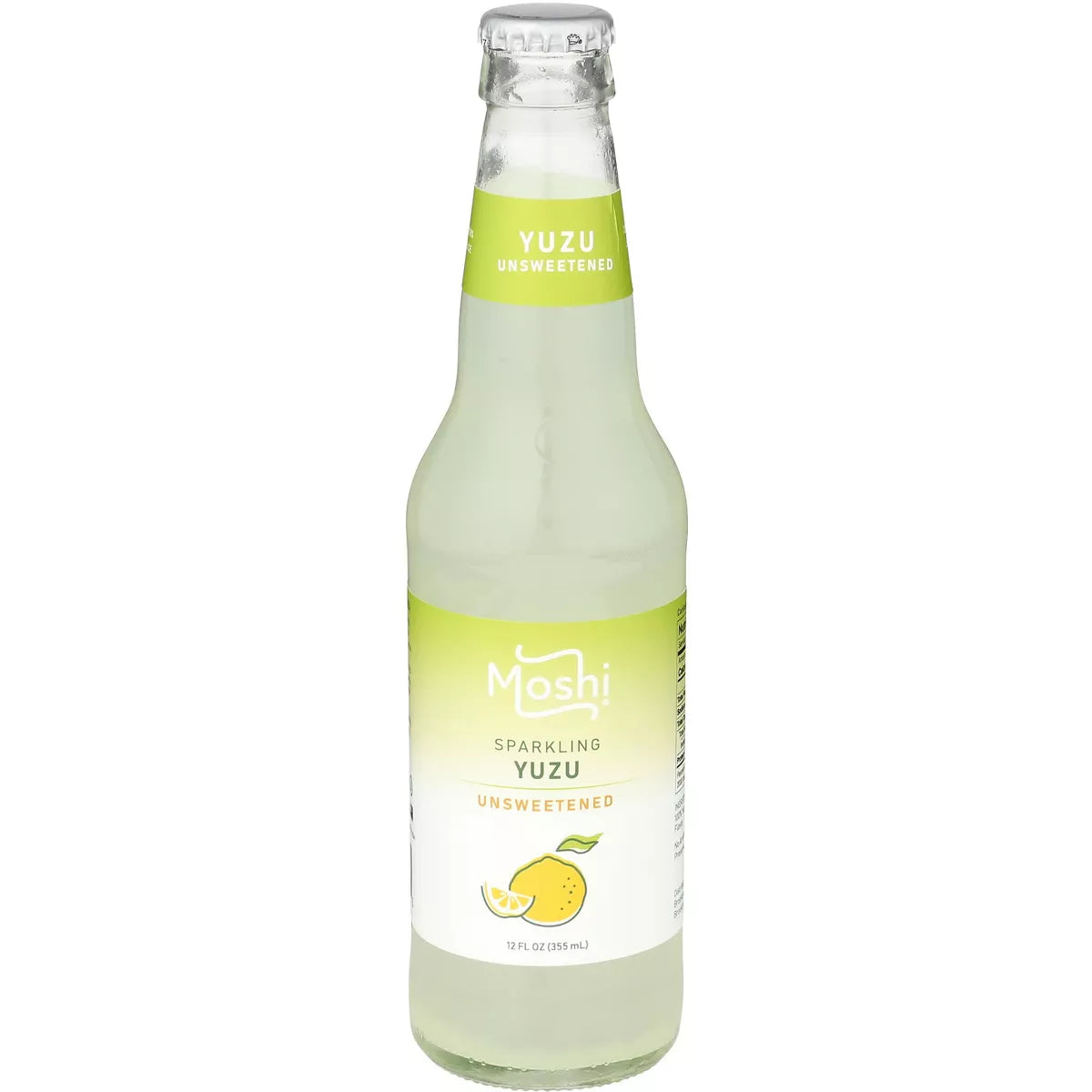 MOSHI Unsweetened Yuzu Seltzer 12/12 OZ