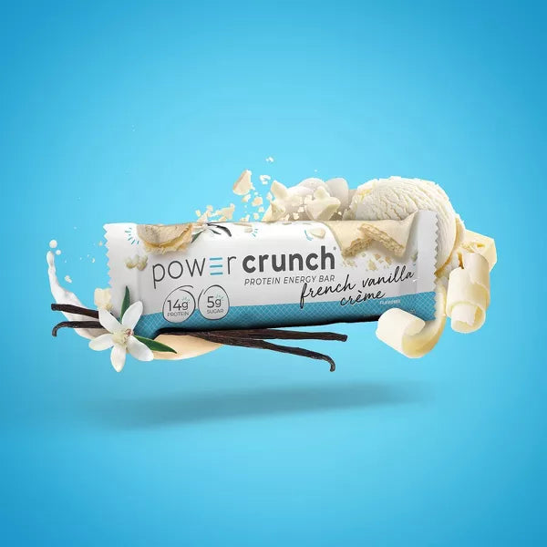 POWER CRUNCH French Vanilla Creme 5 pack - 1.4 OZ each