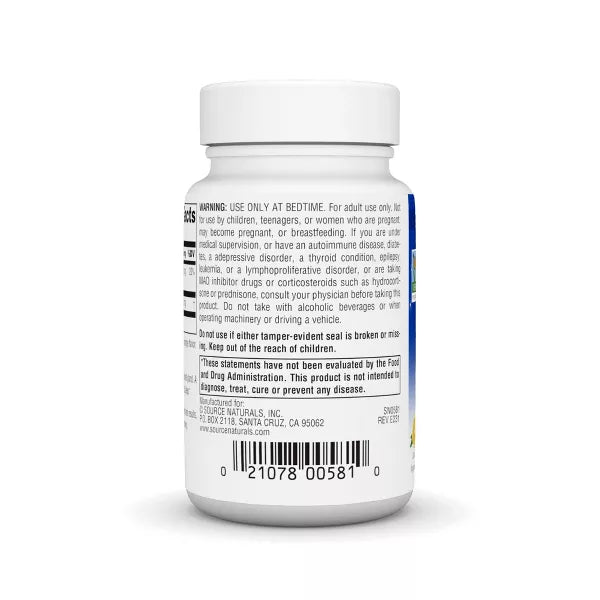 SOURCE NATURALS SLEEP SCIENCE MELATONINA 5 MG NARANJA 200 PASTILLAS PARA CHUPAR