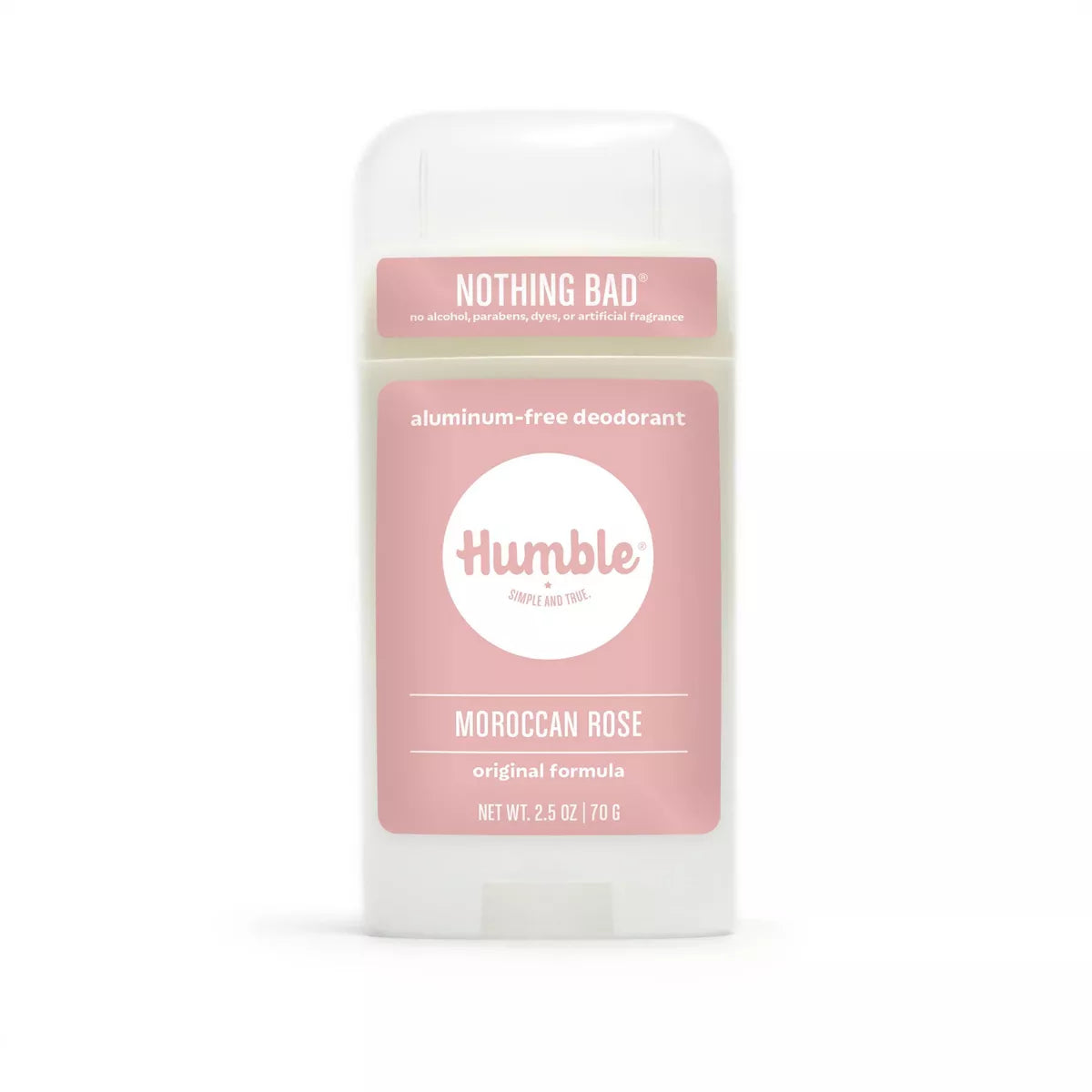 HUMBLE BRANDS DEODORANT ORIGINAL MOROCCAN ROSE 2.5OZ