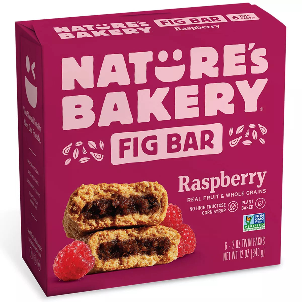 NATURE`S BAKERY Raspberry 6 pack - 2 OZ