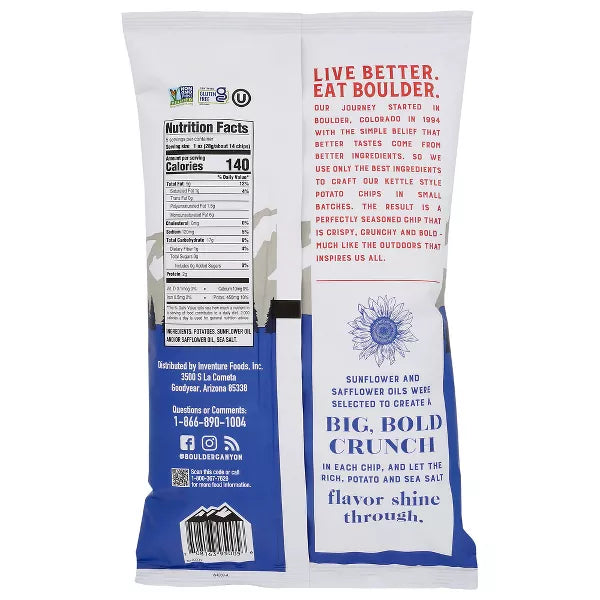 BOULDER CANYON Totally Natural 5 OZ