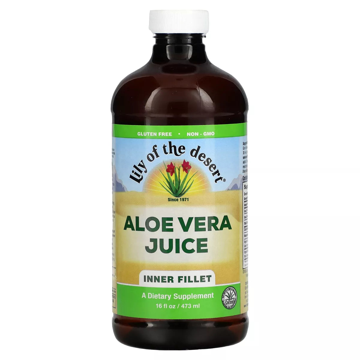 LILY OF THE DESERT ALOE VERA JUICE 16OZ
