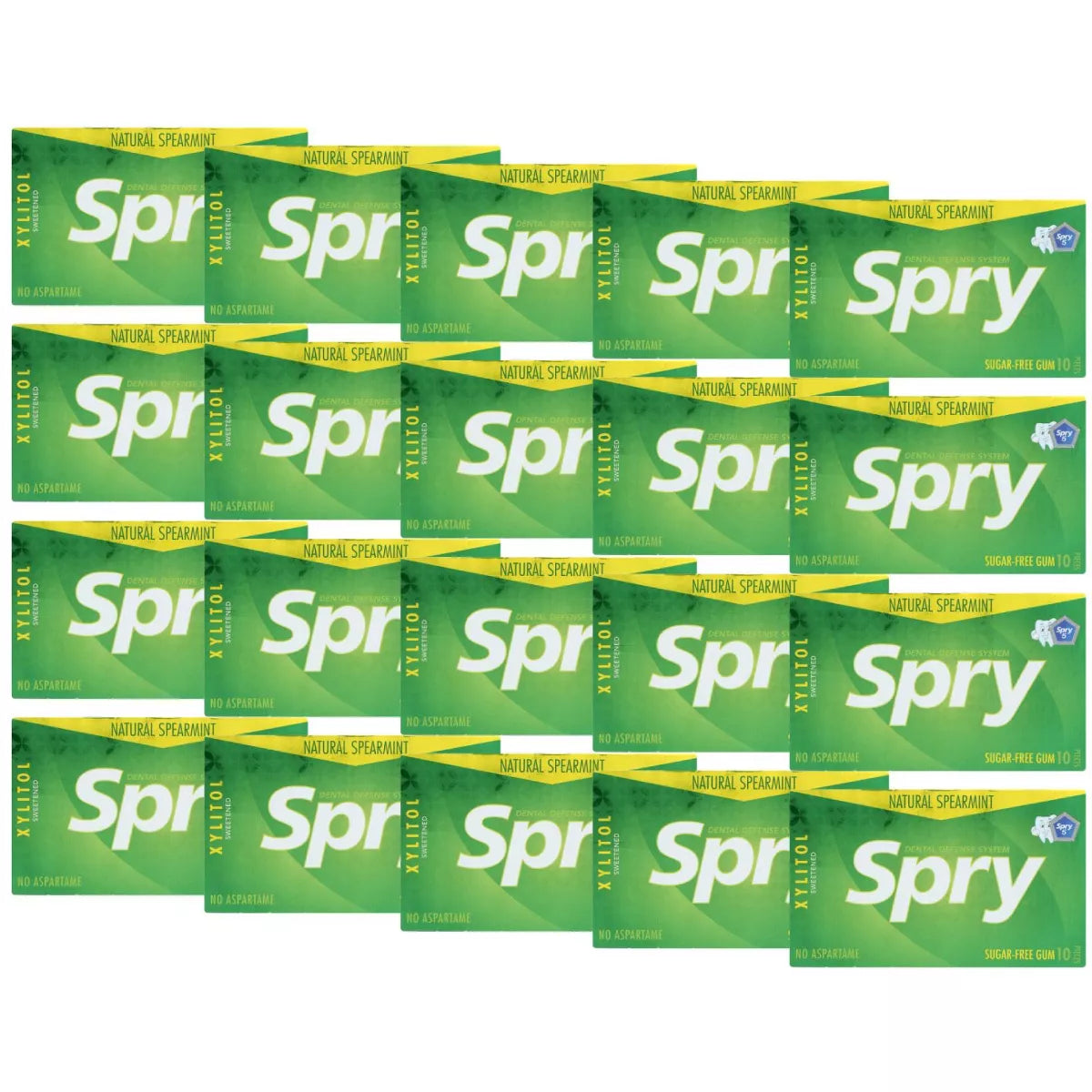 SPRY Spearmint 20/10 CT