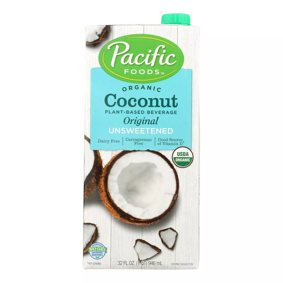 PACIFIC FOODS Coconut,Original,Unsweetened 32 OZ
