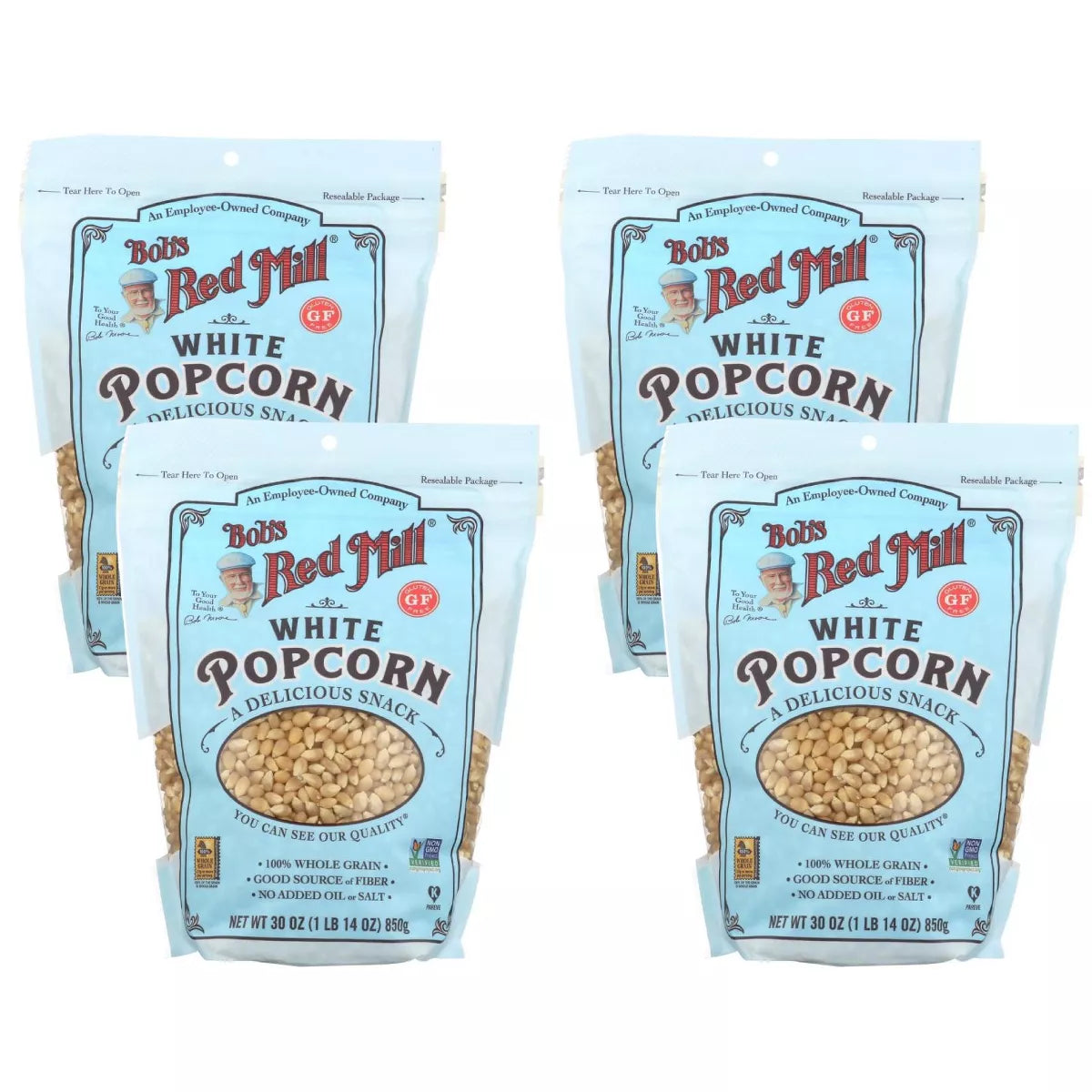 BOB`S RED MILL White Popcorn 30 OZ