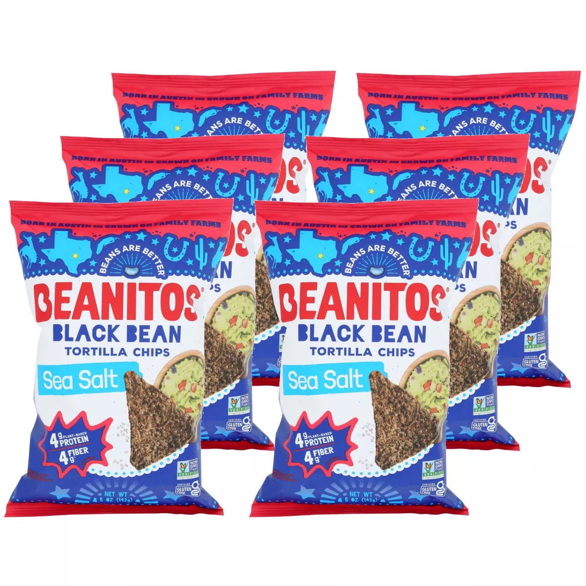 BEANITOS Black Bean, Orig Sea Salt 5 OZ