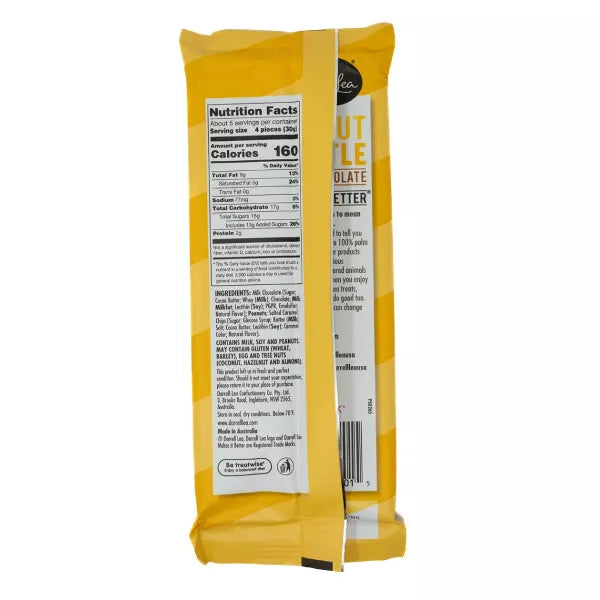 DARRELL LEA Peanut Brittle Milk Chocolate 5.6 OZ