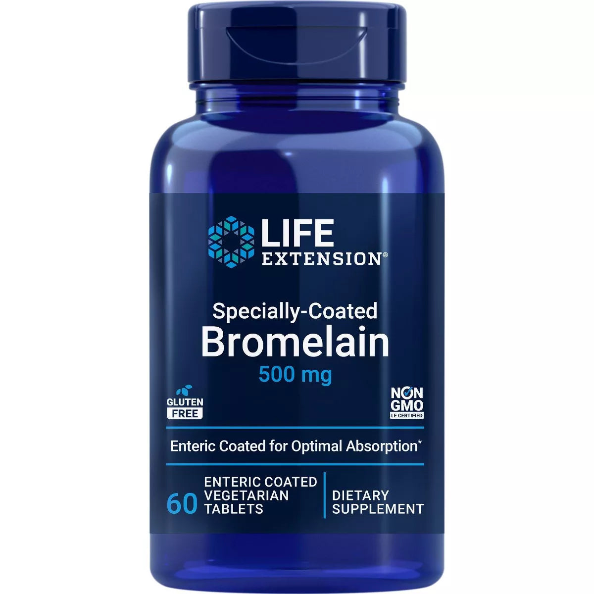 Bromelain Specially-Coated 500 mg 60 Enteric Coated Tablets