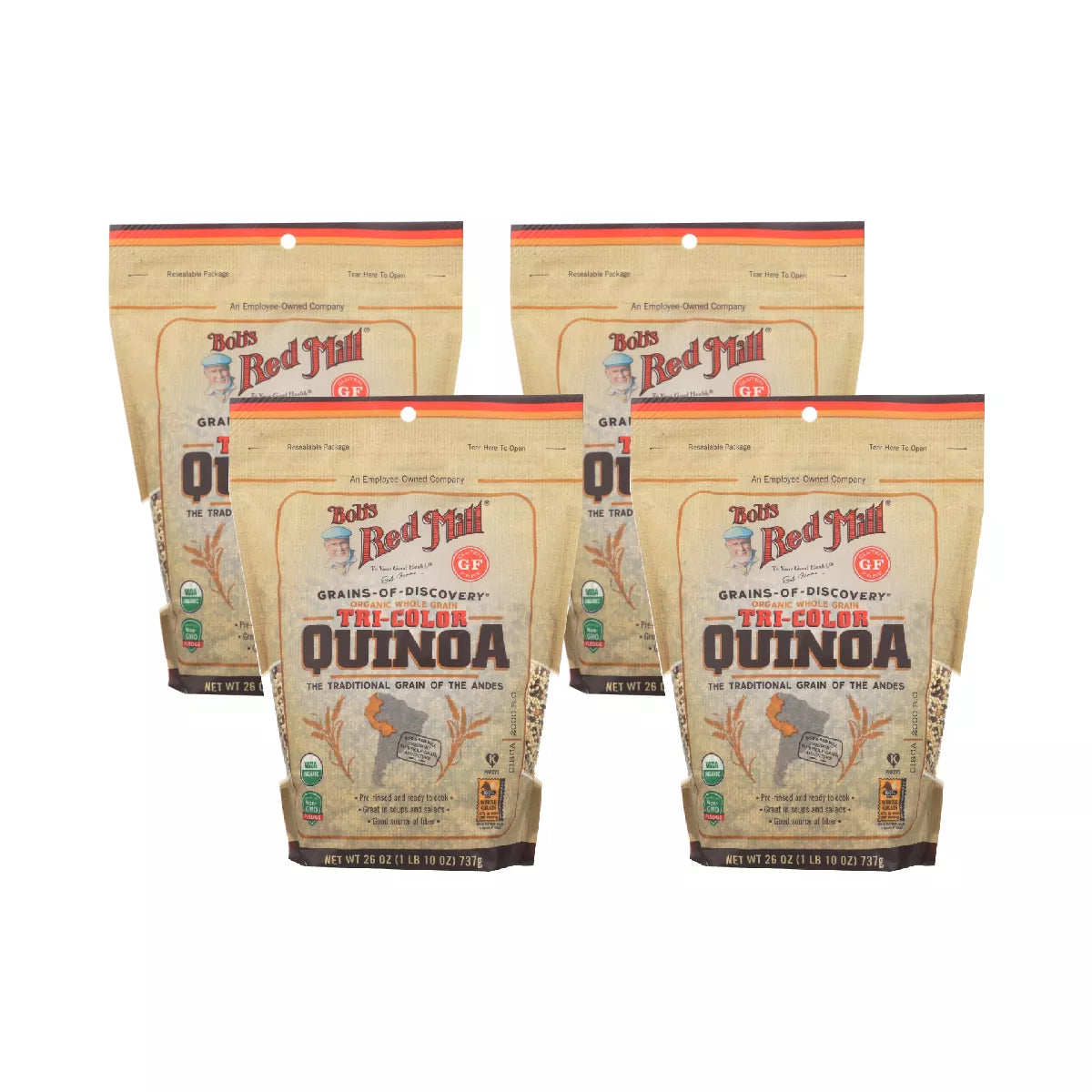BOB`S RED MILL Tri-Colored Quinoa 26 OZ