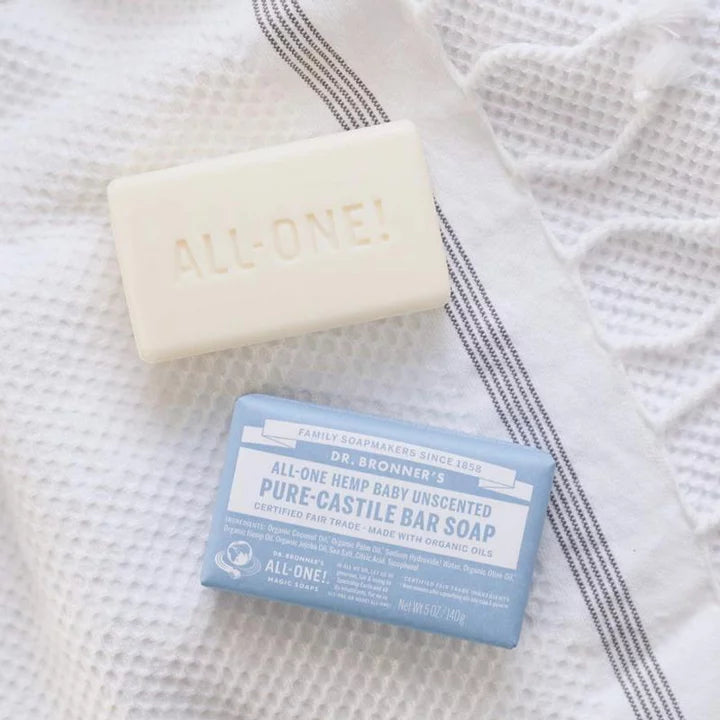 DR. BRONNER'S MAGIC SOAPS ORGANIC CASTILE BAR SOAP BABY MILD 5OZ