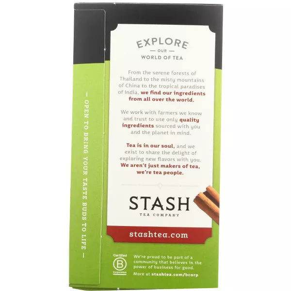 STASH TEA Green Chai Tea 20 BAG