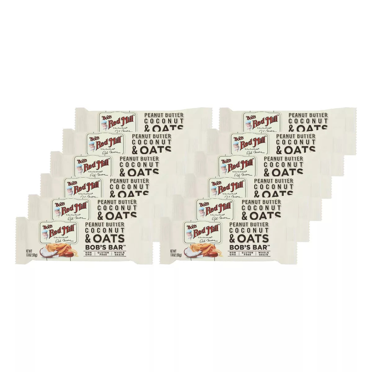 BOB`S RED MILL Peanut Butter Coconut Oats 1.76 OZ