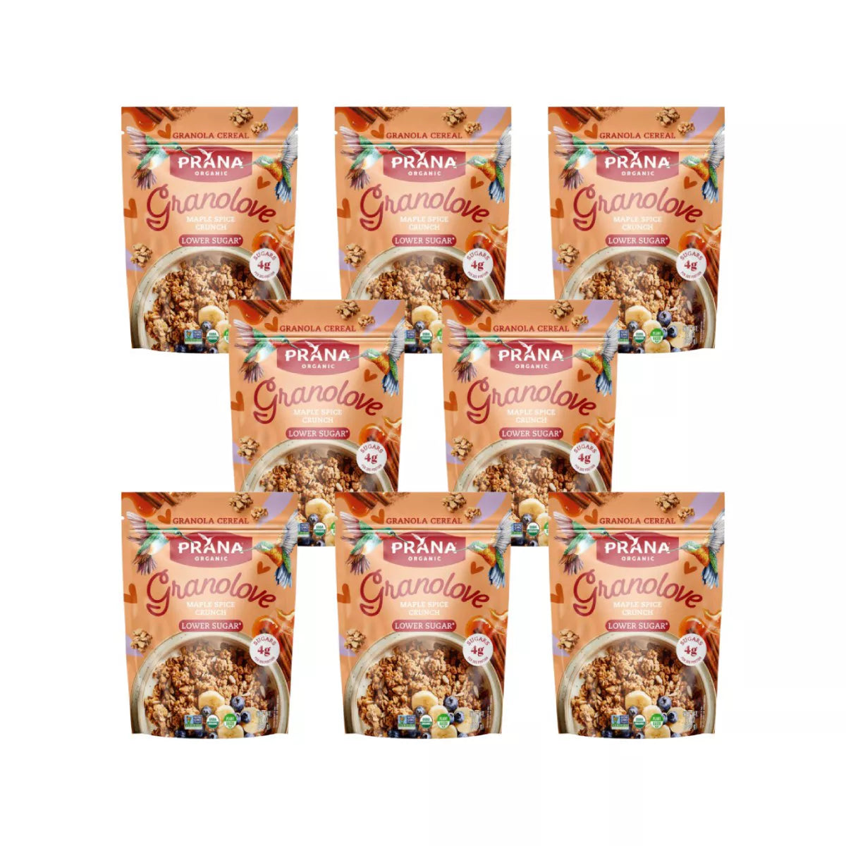 PRANA ORGANICS Granolove-Maple Spice Crunch 12 OZ