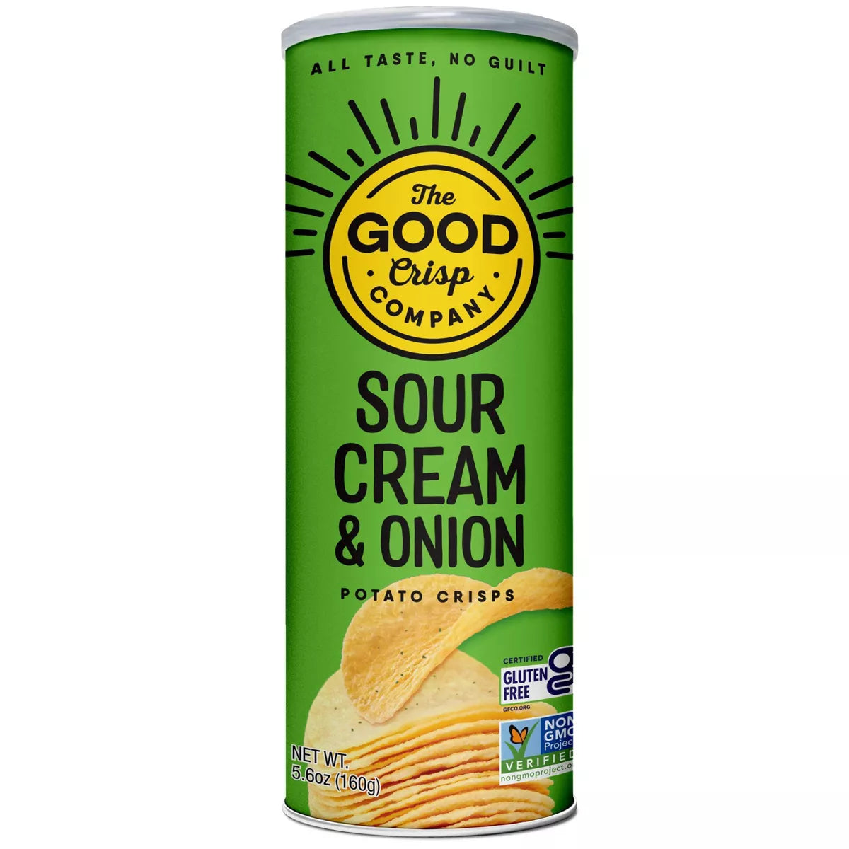 THE GOOD CRISP COMPANY Sour Cream and Onion 5.6 OZ