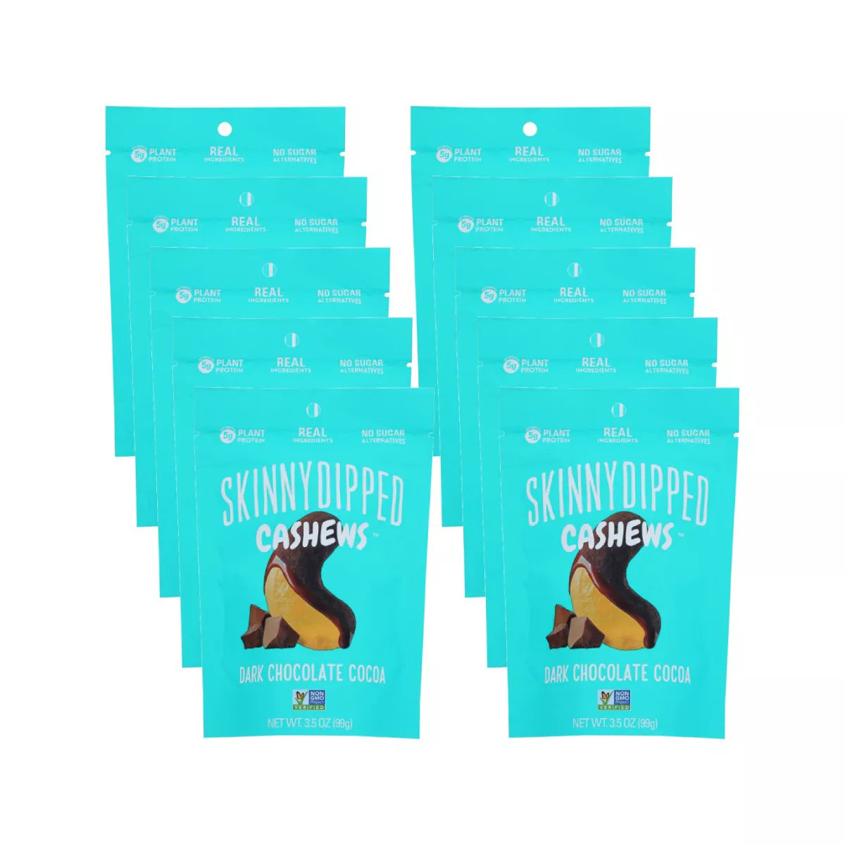 SKINNYDIPPED Cocoa Dipped Cashew 3.5 OZ