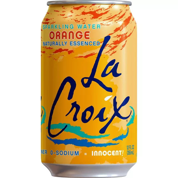 LaCroix Orange Sparkling Water - 12 fl oz