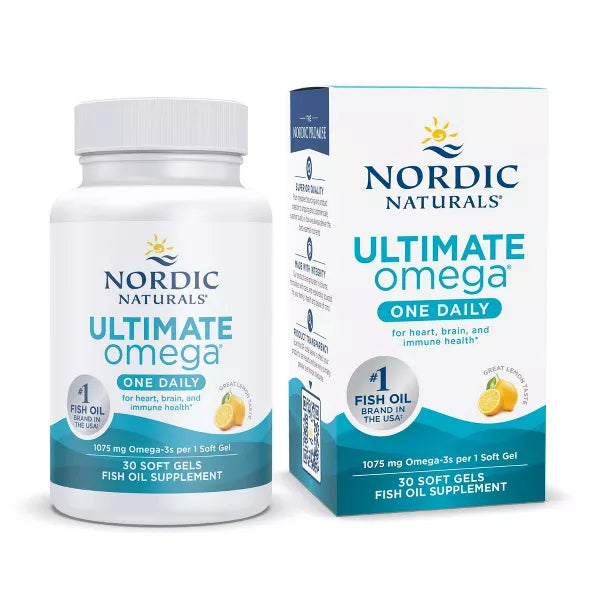 Ultimate Omega One Daily 1075 mg Lemon 30 Soft Gels