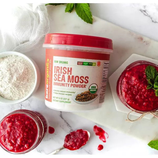 BareOrganics Irish Sea Moss Powder