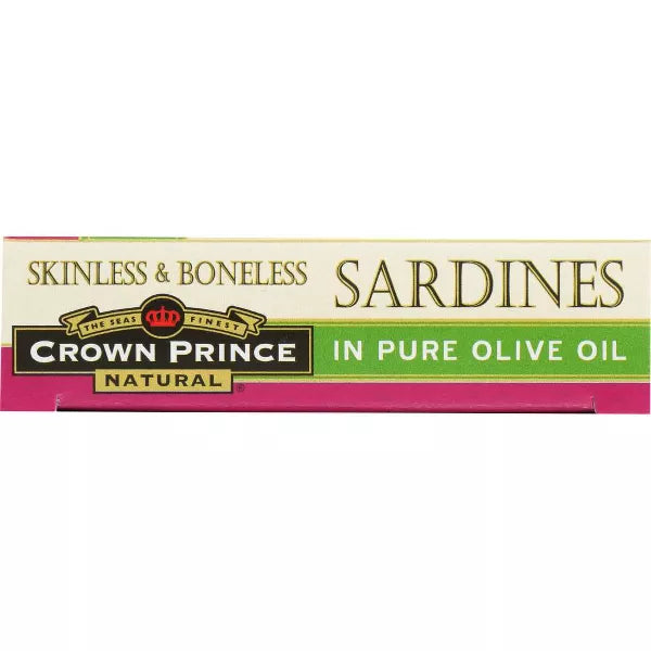 CROWN PRINCE In Olive Oil, Skinless & Boneless 3.75 OZ